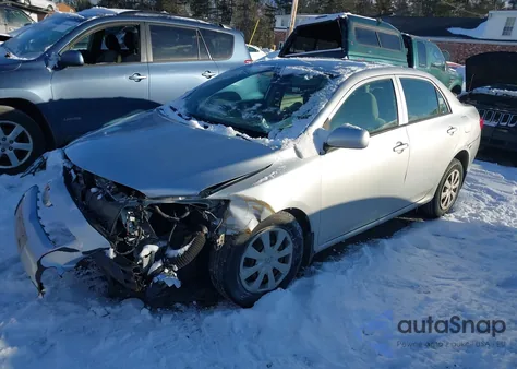 2009 Toyota Corolla Le z USA, uszkodzony, nr VIN JTDBL40E09J006665